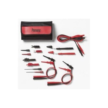 Deluxe Electronic Bench Dmm Test Lead Kit